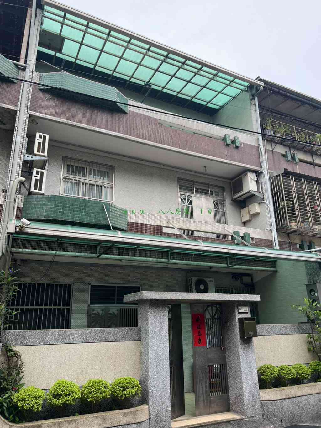 台北大學面寬透天視意圖